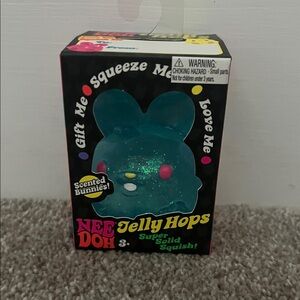Jelly Hops Scented Bunny Squish Toy - Teal